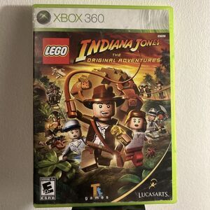 Indiana Jones the Original Adventures Xbox 360 Game Complete w/Manual